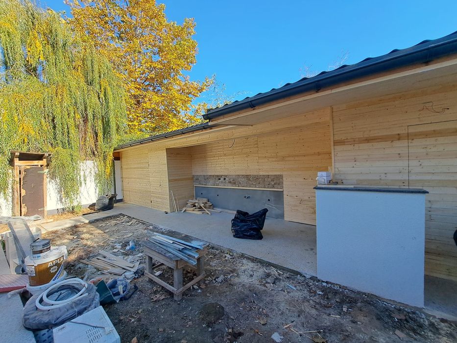 Terasa , foisor , casuta de gradina , magazie , lambriu, placari lemn