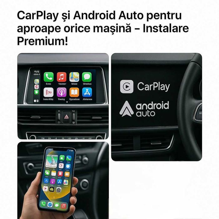 CarPlay și Android Auto pentru aproape orice mașină