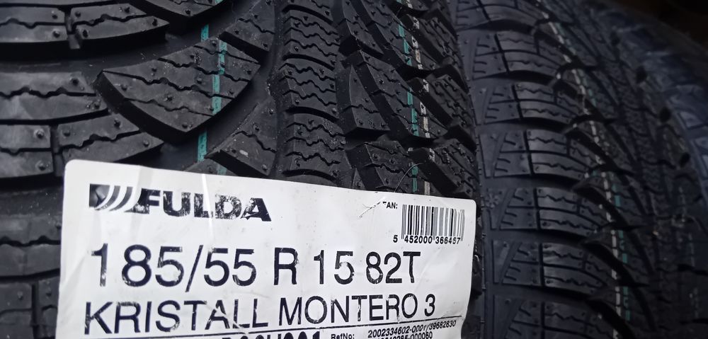 2 броя чисто нови зимни гуми fulda ( фулда)  185 55 15