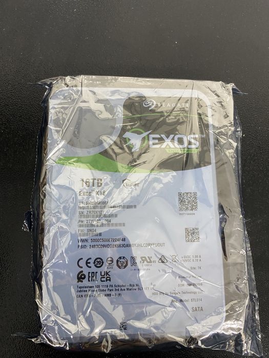 Продам жёсткий диск 16 тб