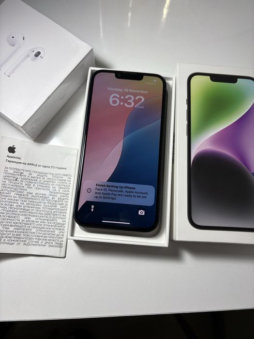 iPhone 14 128 GB Midnight Гаранция 12м