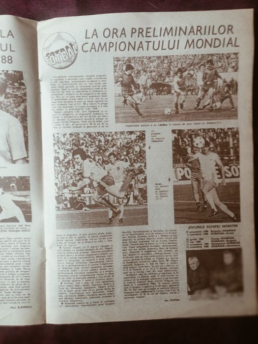 Revista SPORT nr.8 1988 .