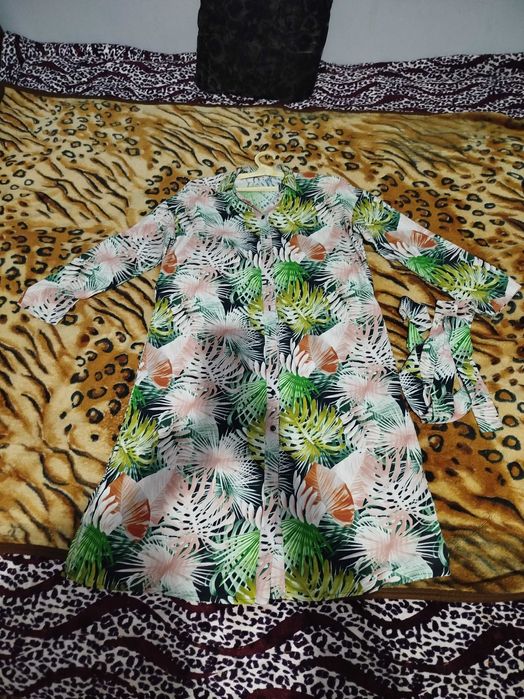 Женское платье и кардиган, 48-50 размера