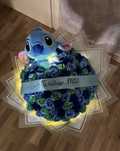 Cele mai frumoase buchete de trandafiri cu lilo si stitch!