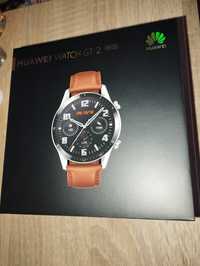 Huawei Watch GT2, 46 мм - Кафява кожена каишка