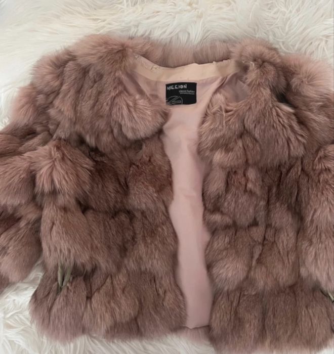 Haina din Blana naturala de iepure