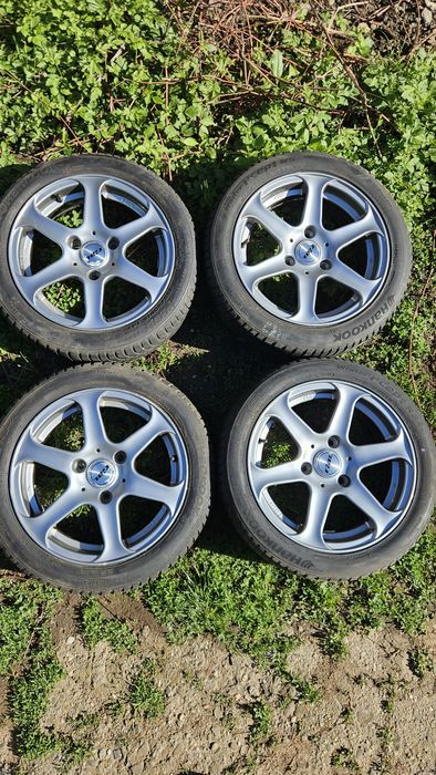 Set jante anvelope iarna  3x112 r15  smart