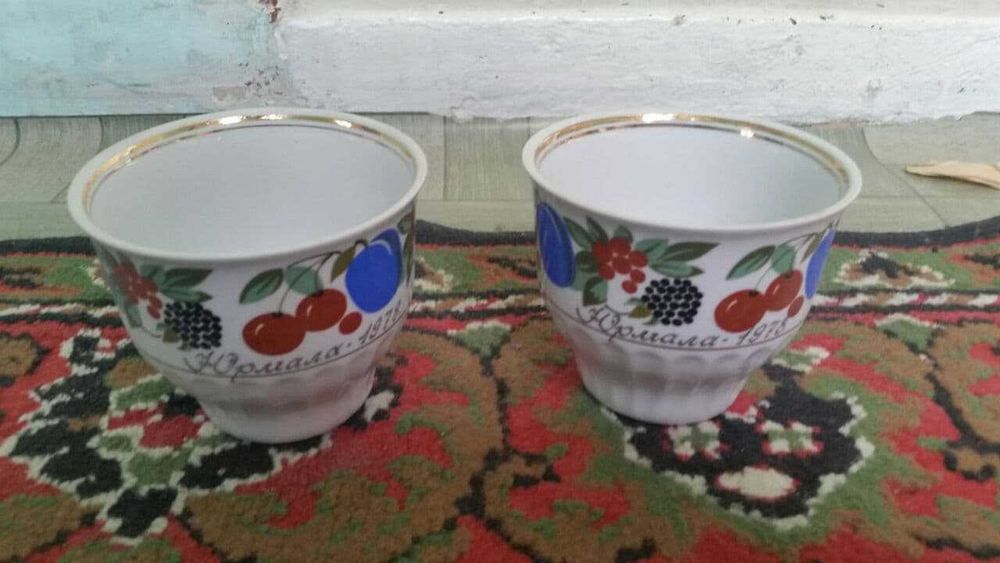 СССР чашки ЛФЗ — Юрмала 1978,
СССР чашки ЛФЗ — Юрмала 1978,