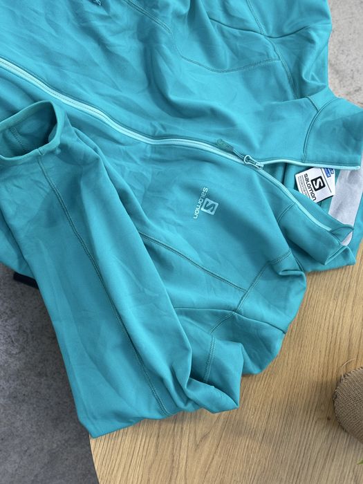 Bluza Running Salomon Mint Green Marime M Dama•Originala•Skin Warm
