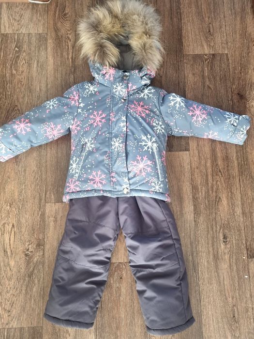 Зимний комплект (куртка +штаны) на девочку!