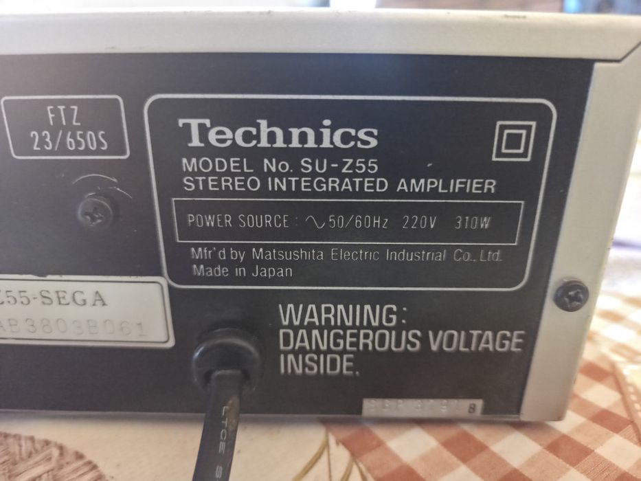 Vand amplificator Technics