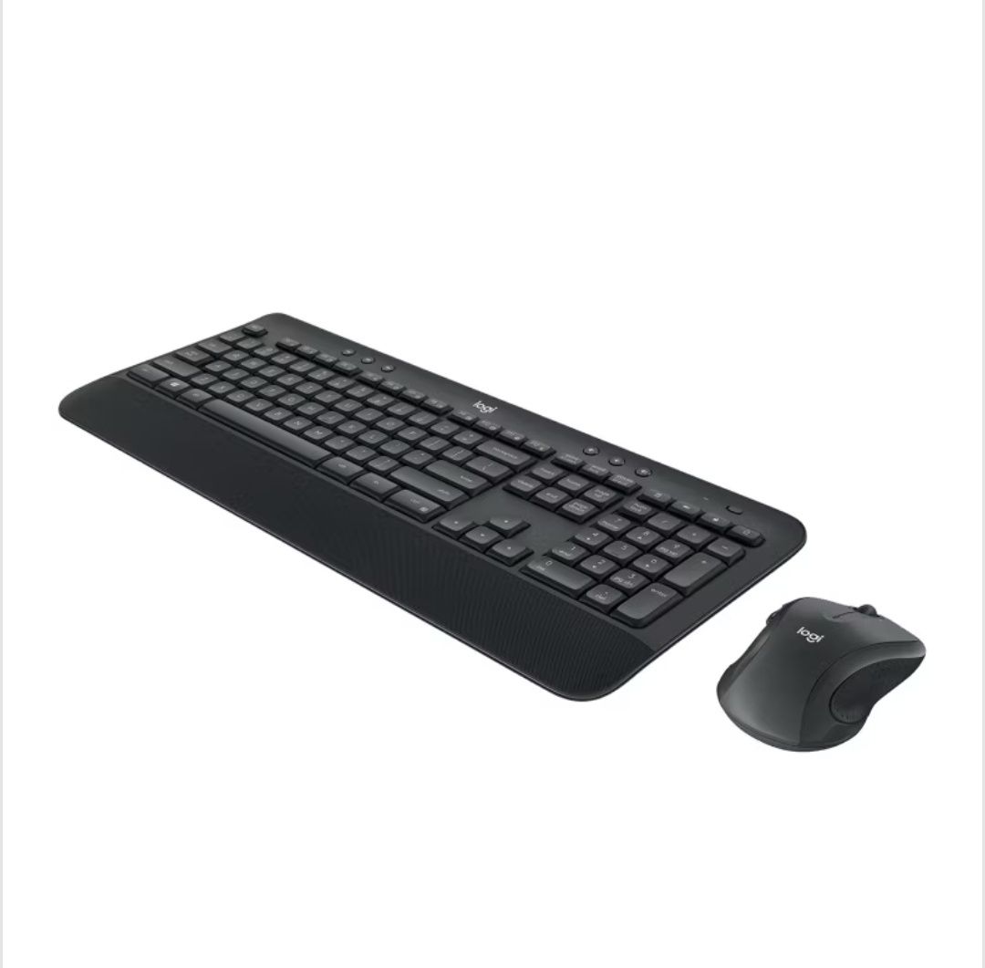 Kit tastatura si mouse Logitech MK545 Advanced, Wireless, Negru