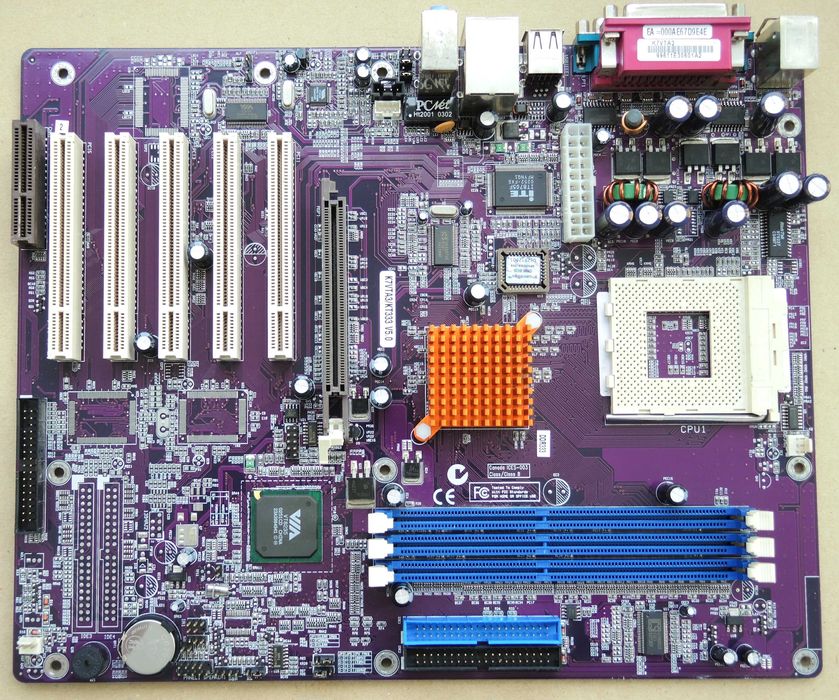 ECS K7VTA3/KT333 V5.0 VIA Apollo KT333 Socket 462/A Testat