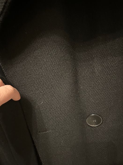 Palton negru elegant