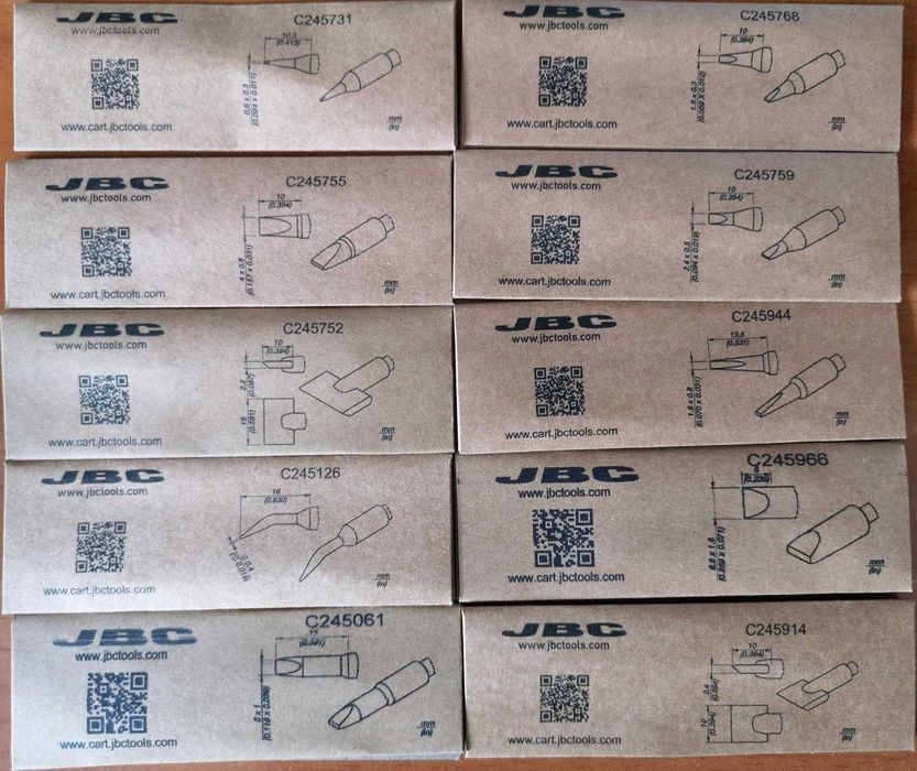 Varfuri JBC C245