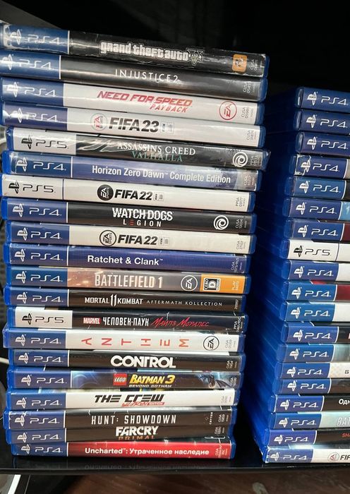 Пс4 и пс5 диски оригинал
