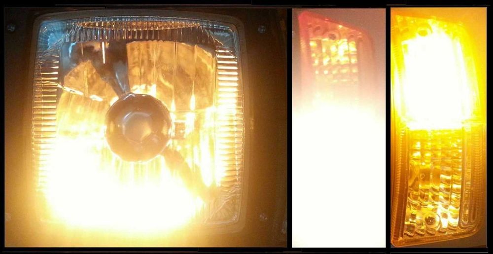 Ляв Кристален Фар с Кабел За Трактор,Комбайн,Фадрома,Снегорин и др