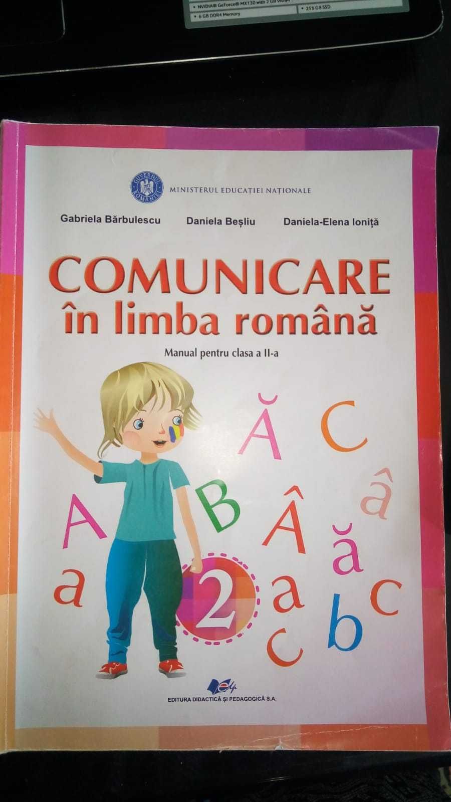 manual de comunicare in limba romana pentru clasa 2