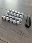 Set-20-Capace-Prezoane-Cromate-17mm-Jante-Bmw-Audi-Mercedes-Volkswagen