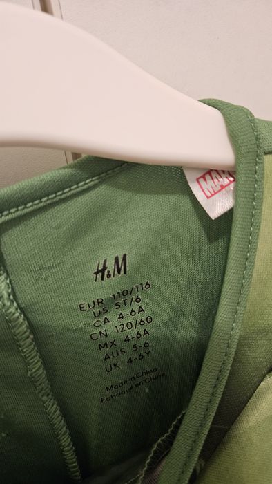 Costum Hulk, papuci si masca