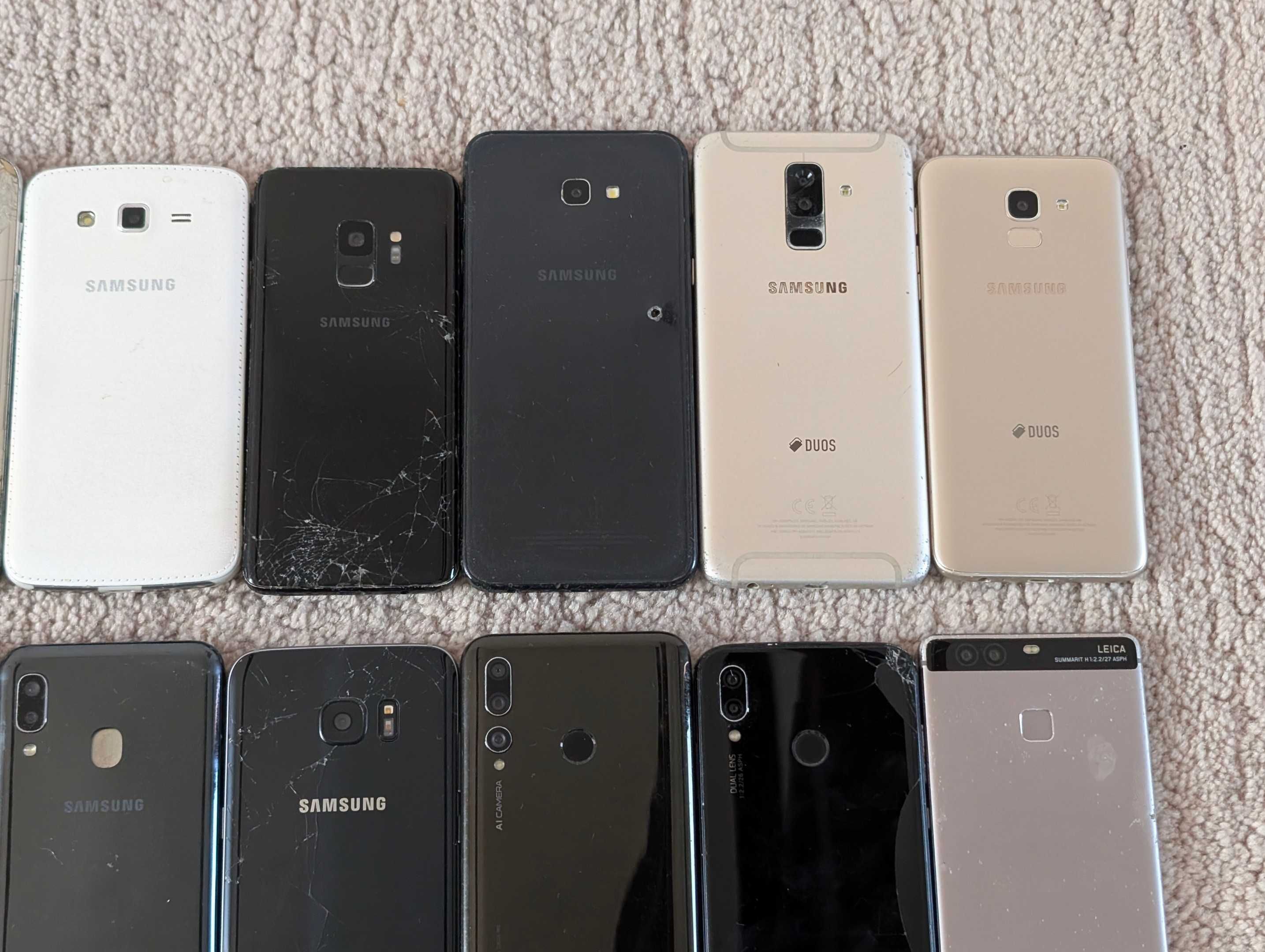 Telefoane DEFECTE pt piese Samsung, Honor, Huawei, LG, Xiaomi