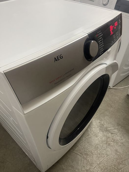 Сушилня AEG 8000, 8 кг., термопомпа. Инверторен мотор!
