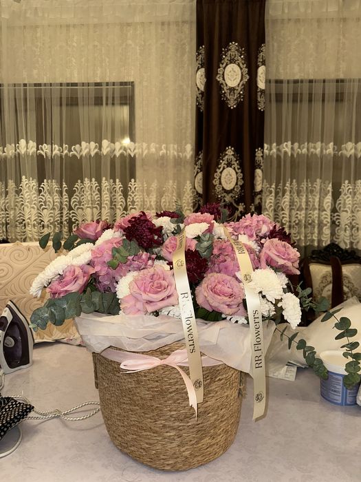 Роскошный букет цветов