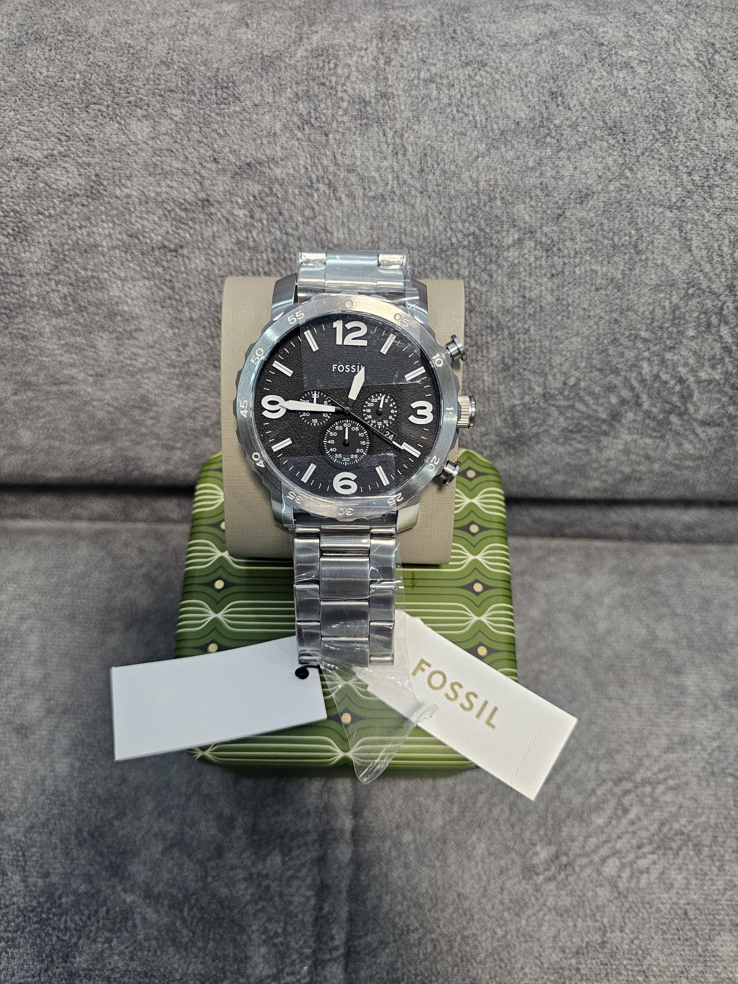 Новые мужские наручные часы Fossil JR1353, 50мм