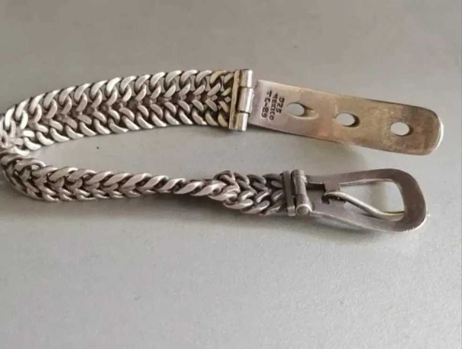 Bratara Argint masiv tip curea