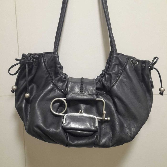 Renato Angi Leather Bag / Made in Italy / Брендовая Итальянская сумка