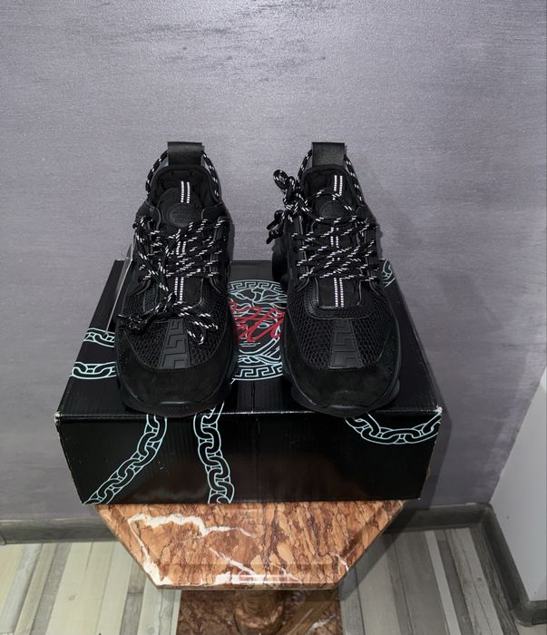 Versace Chain Reaction Black (nu nike,balenciaga,zanottii,offwhite)