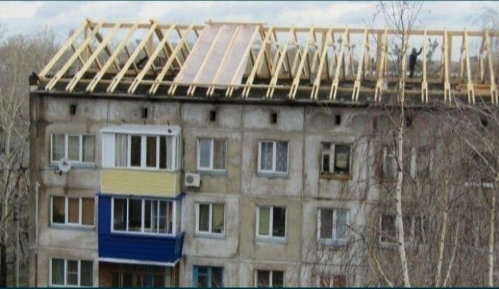 Ремонт крыши. Шатыр жабамыз