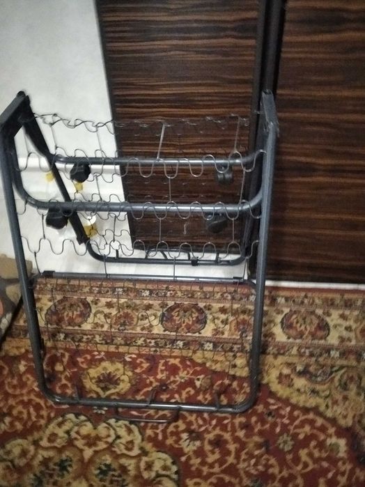 Раскладушка кровать с матрасом