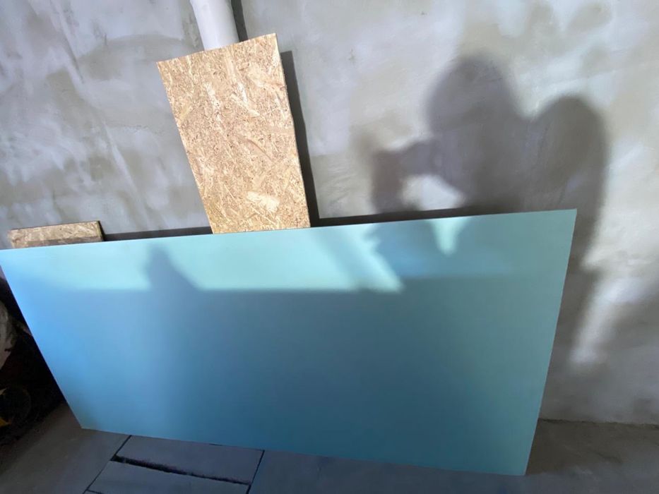 Осб панели 3 шт и 1 лист гипсокартона