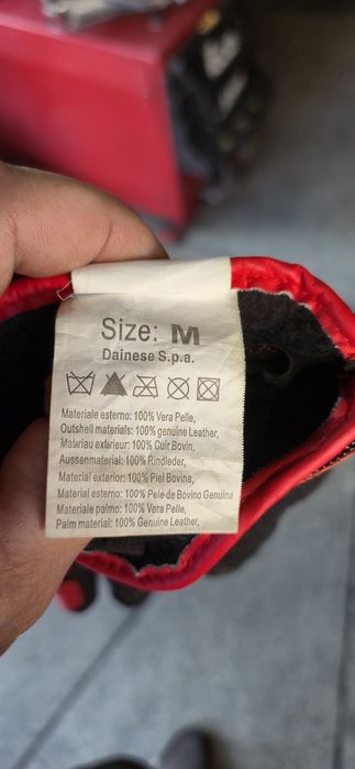 Dainese 4 stroke black/red