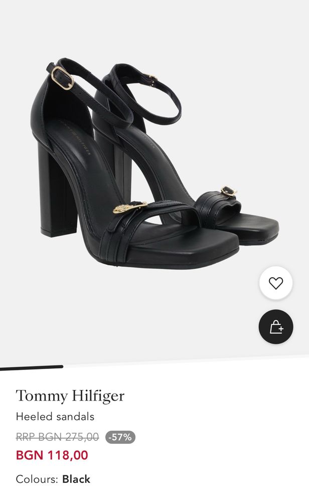 Нови токчета Tommy Hilfiger 39