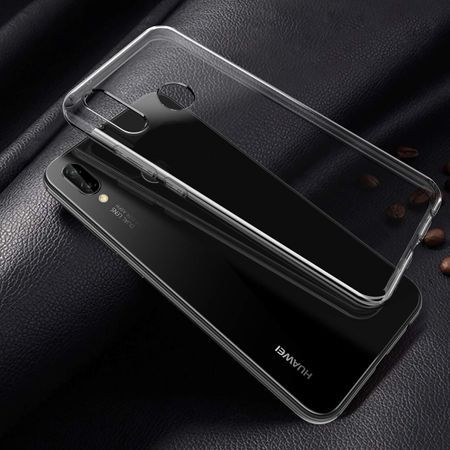 Husa pentru Huawei P20 Lite, GloMax Perfect Fit, Transparent