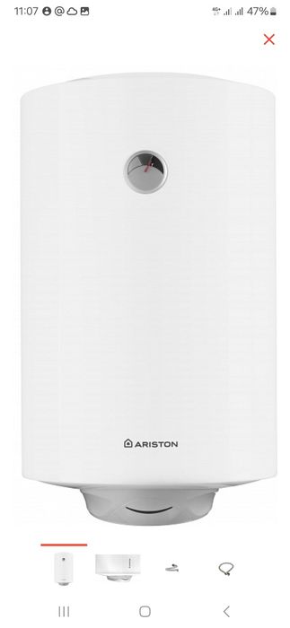 Продам  водонагреватель (бойлер) Ariston АВS BLV R 80 V в хорошем сост