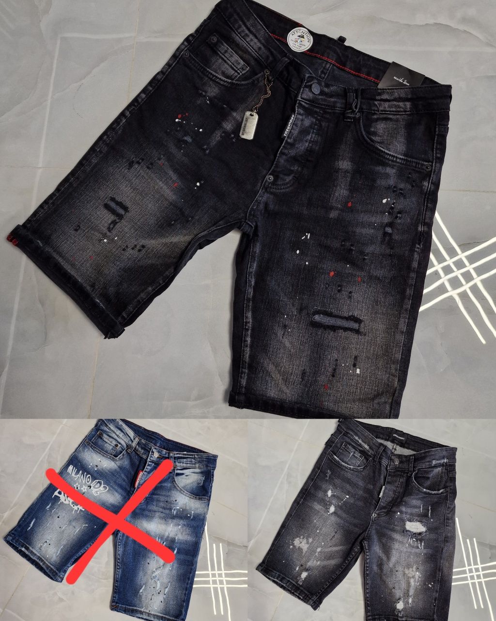Blugi Dsquared scurti