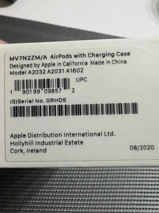 AirPods 2 with Charging Case Lightning - Originale Apple