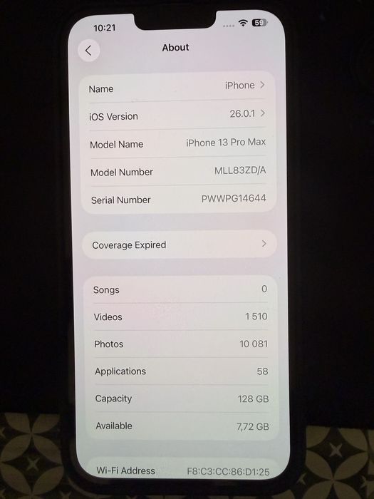 Iphone 13 Pro Max 128GB Като Нов