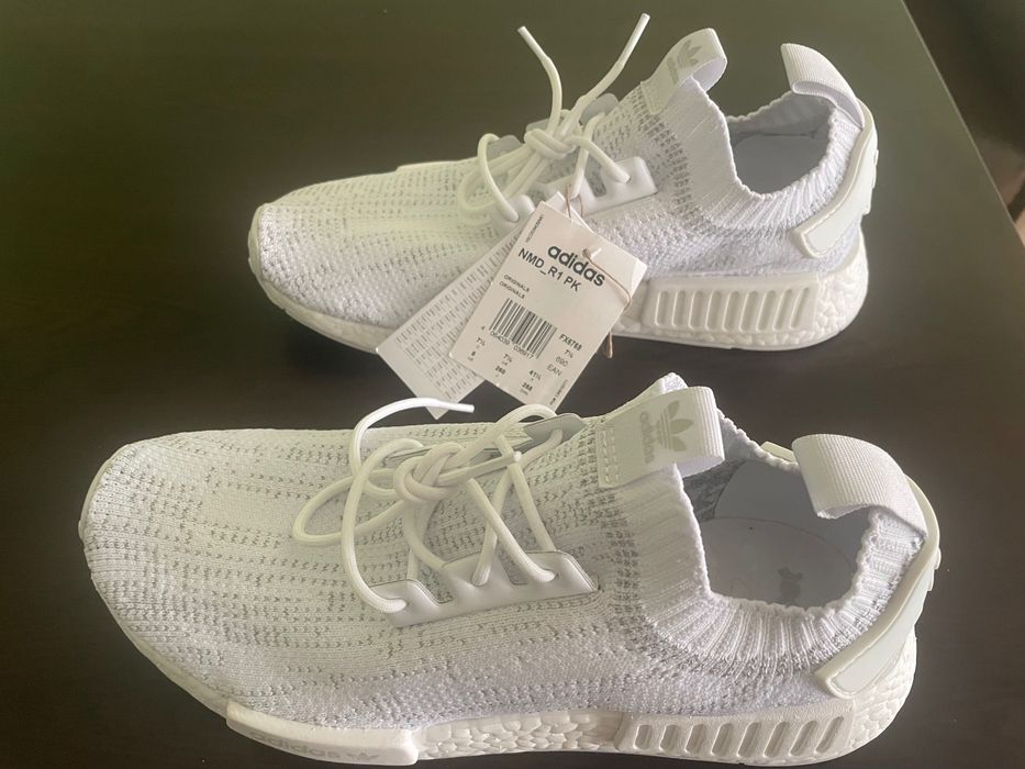 Маратонки Adidas NMD_R1 cloudy white, N: 41 и 1/3