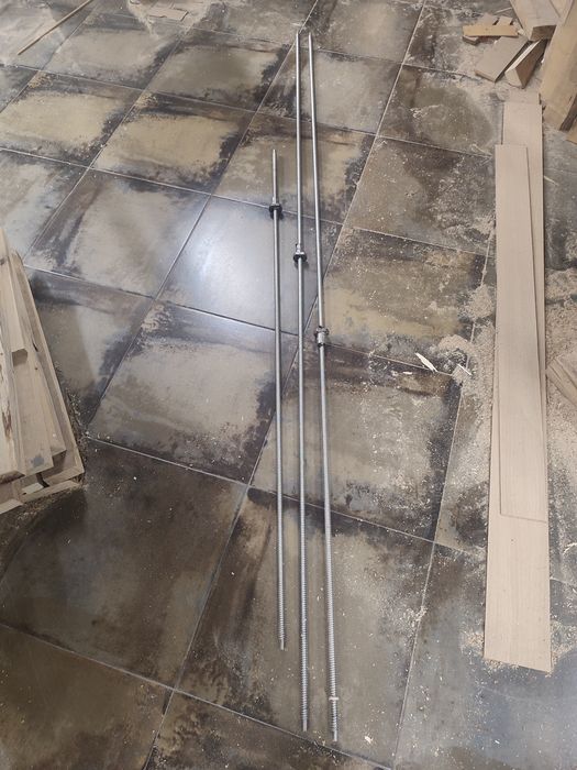 СВД сачмено винтови двойки, винтове за цнц cnc фреза - като нови