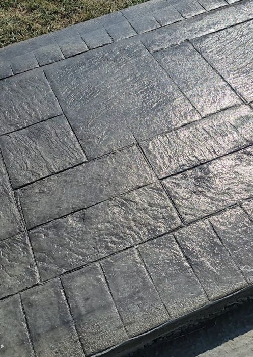 Beton amprentat si elicopterizat