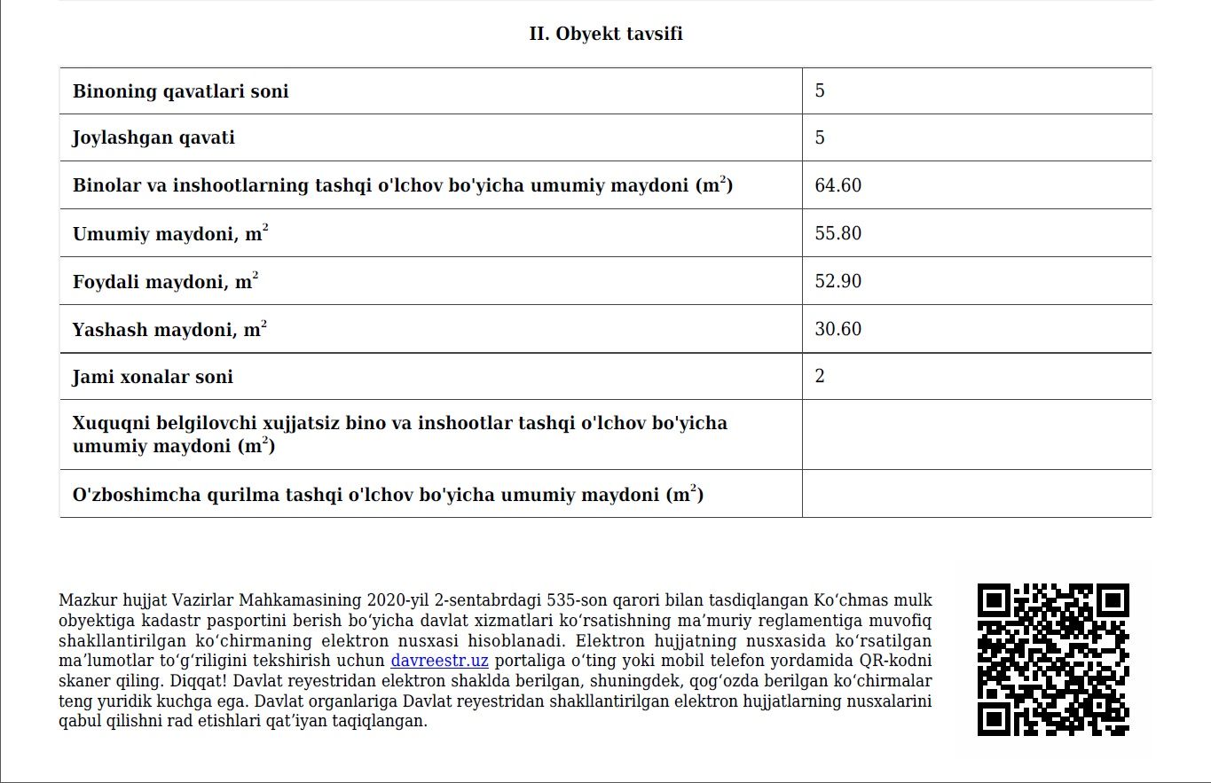 Ikki xonali kvartira sotiladi, 6 mikr