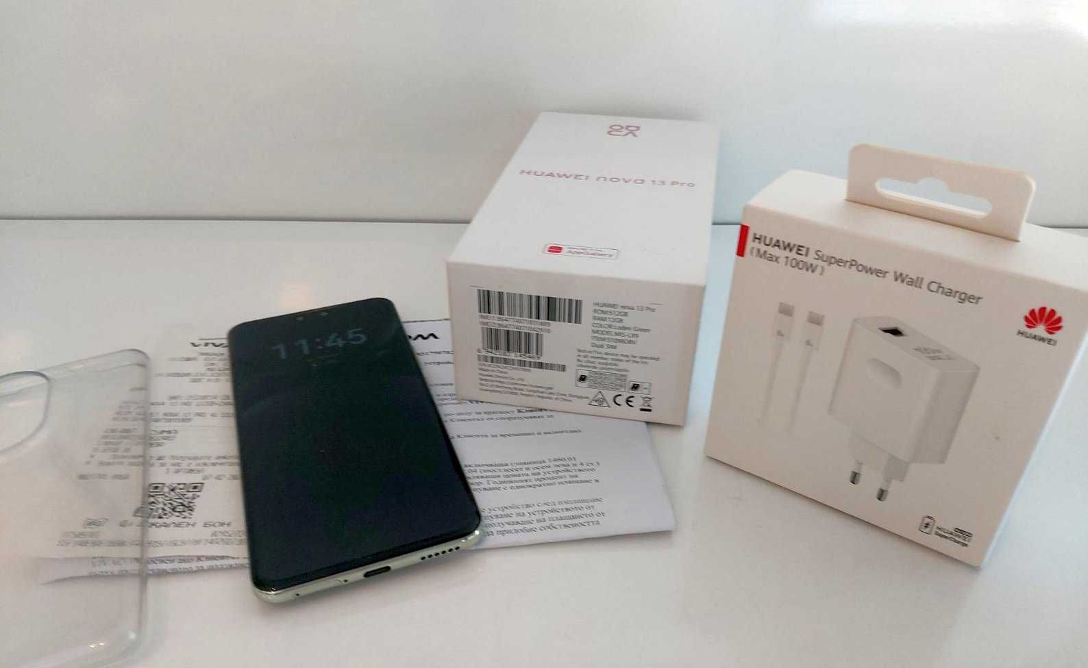 Huawei Nova 13 Pro (нов с гаранция и зарядно 100W)