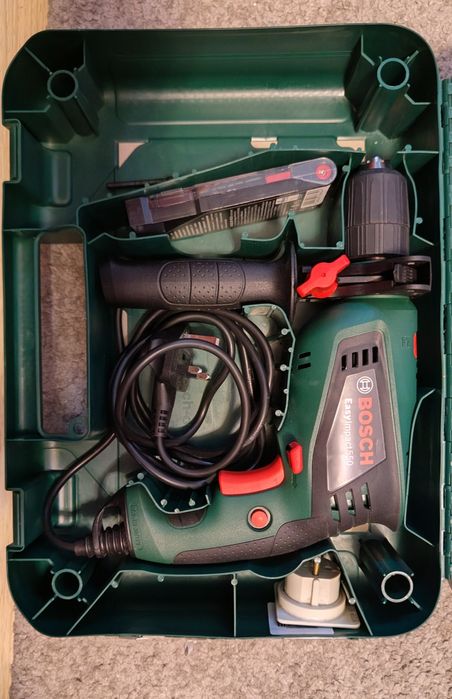 Masina de gaurit cu percutie Bosch EasyImpact 550, 550 W