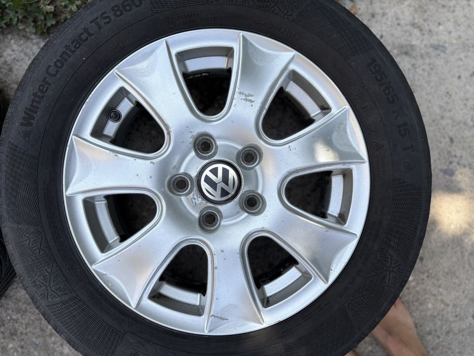 Алуминиеви джанти 15-ки за  VW 5x112