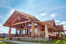 Cabana cu jacuzzi/sauna langa partie