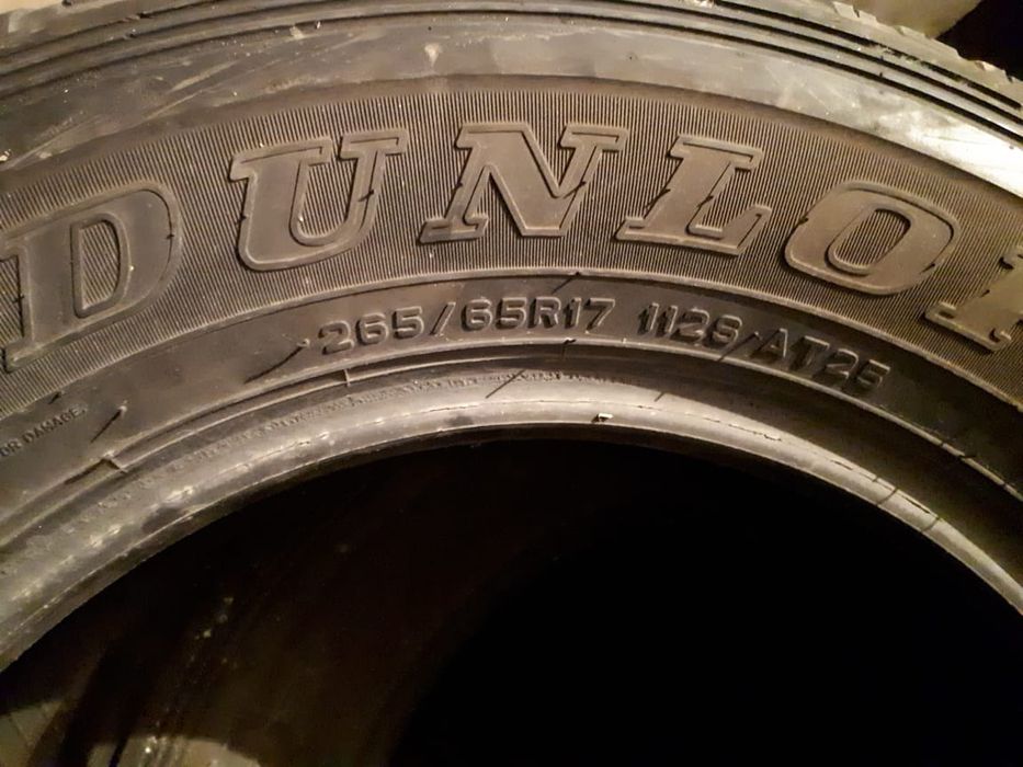 Продам резину 265/65/17 DUNLOP Grandtrek AT25 265/65 R17 112S